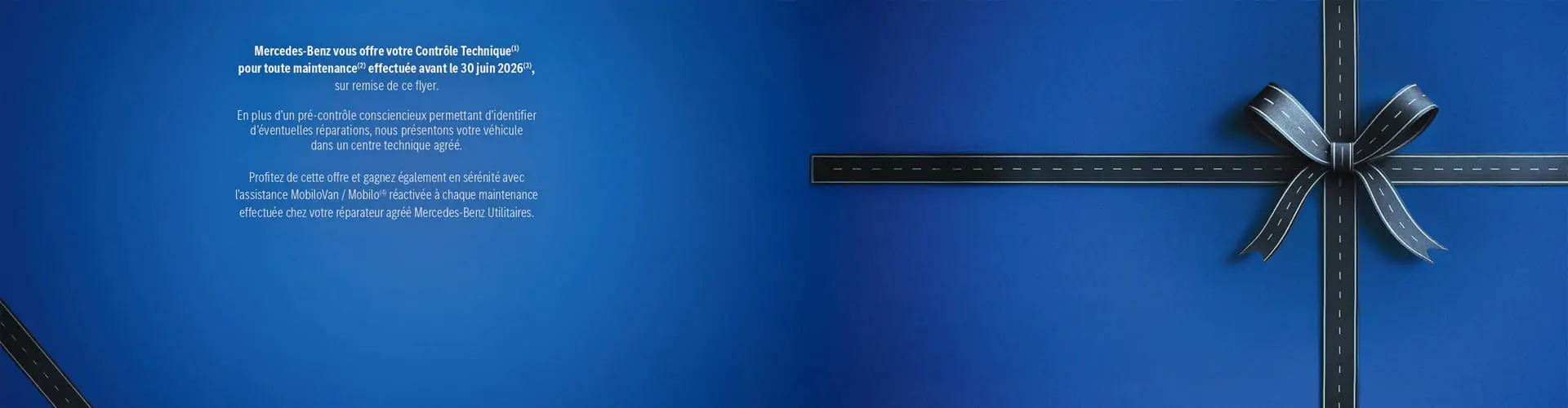 Pour toute maintenance effectuée, votre contrôle technique offert jusqu'au 30 juin 2026 !