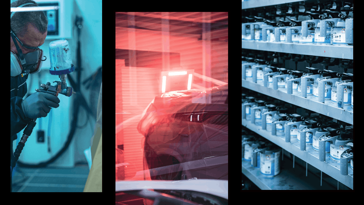 Service peinture Mercedes-Benz Kroely