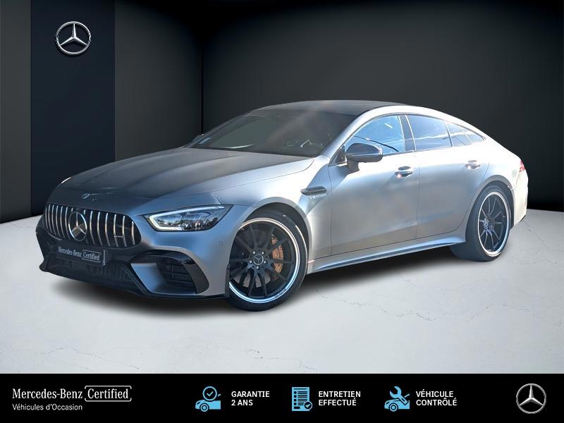 Photo Mercedes-Benz AMG GT Mercedes- 63 S 4MATIC+ AMG SIEGES ELECTRIQUES MEMOIRES CHAUFFANTS DISTRONIC HARMAN KARDON AIRMATIC H
