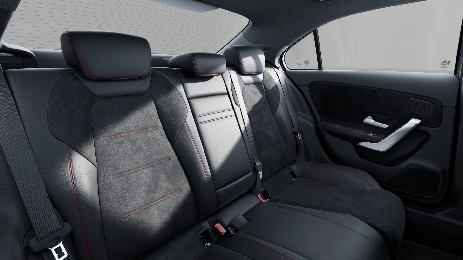 Image Mercedes-Benz CLASSE A 250 e Hybrid EQ Berline AMG Line AMG Line Intégration pour smartphone  Pack Sport Noir