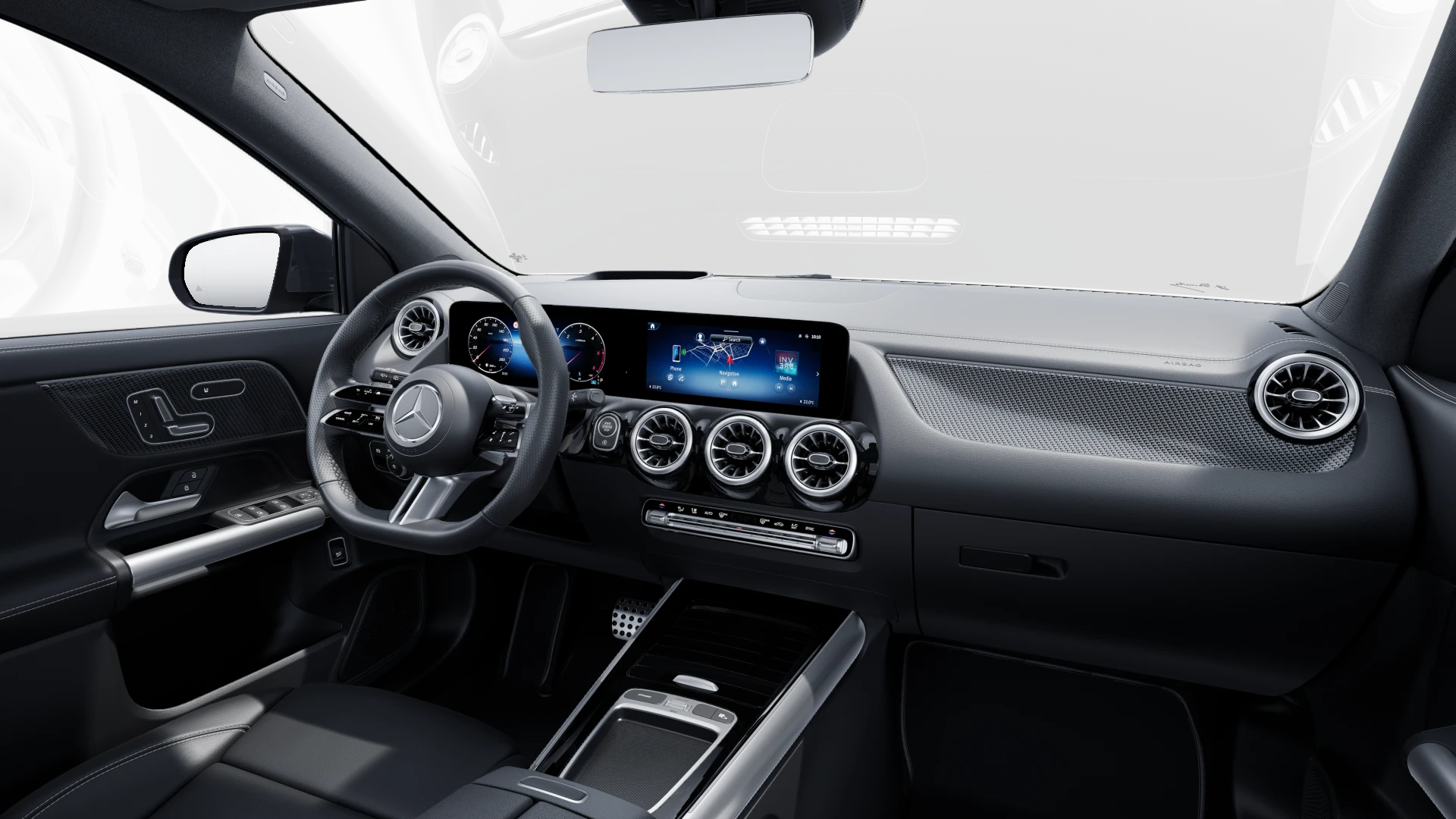 Image Mercedes-Benz GLA 200 d  AMG Line Pack Sport Noir Ligne  AMG Premium Plus Train de roulement avec amortissement adapta