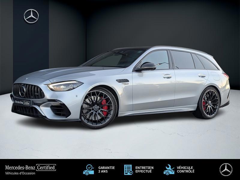 Photo Mercedes-Benz CLASSE C Mercedes-AMG C 63 S E PERFORMANCE Break AMG TO SIEGES ELECTRIQUES MEMOIRES CHAUFFANTS BURMESTER CAME