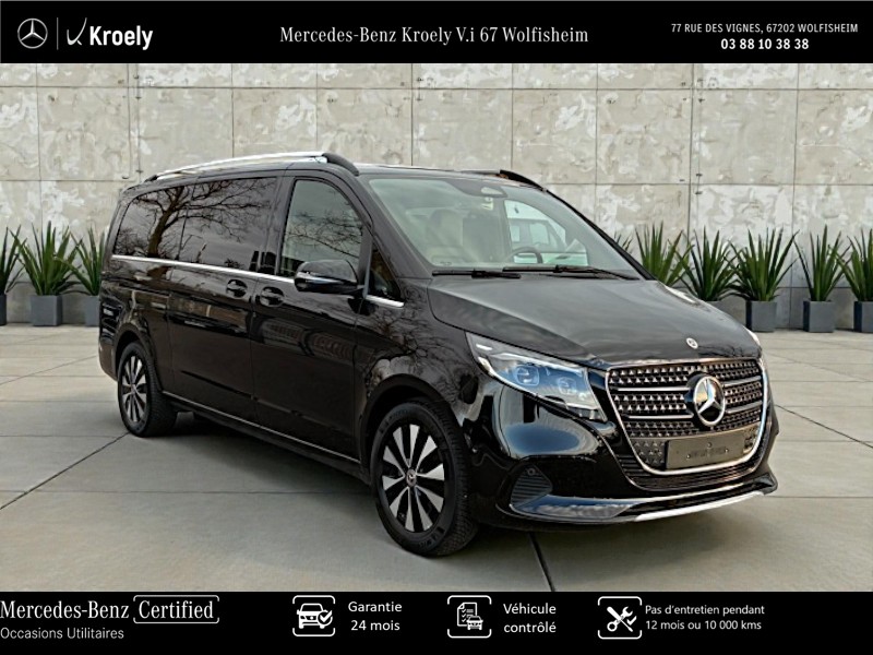 Photo Mercedes-Benz CLASSE V V 300 d Extra-Long Avantgarde 9G-Tronic 69.490Euro HT 8 places Garantie 24 mois Mercedes Certified