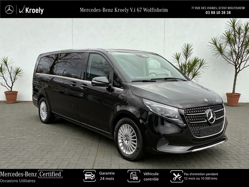 Photo Mercedes-Benz CLASSE V V 300 d Extra-Long Avantgarde 9G-Tronic 66.658E HT 8 Places Garantie 24 mois Mercedes Certified