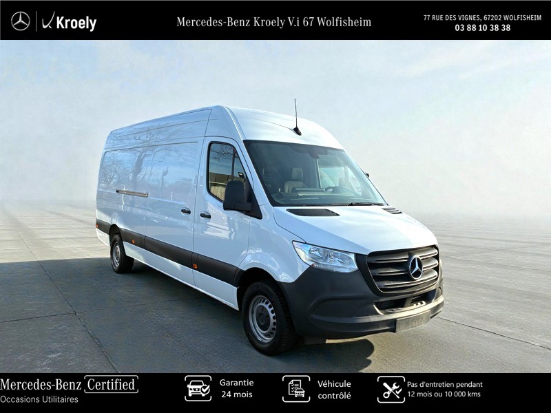 Photo Mercedes-Benz SPRINTER FOURGON 317 CDI 43 L3H2 14m3 170ch BVM 32.890euro HT  Garantie 24 mois Mercedes Certified