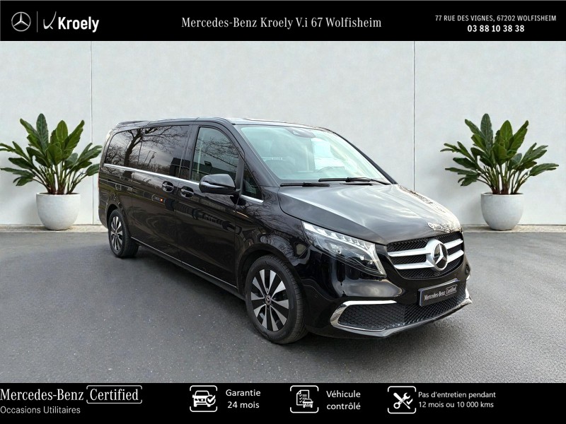 Photo Mercedes-Benz CLASSE V V 250 d Extra-Long Avantgarde 9G-Tronic 57000€ HT 8 Places Garantie 24 mois Mercedes Certified