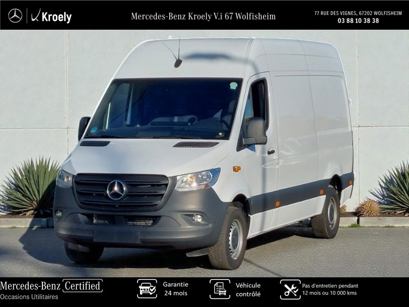 Photo Mercedes-Benz SPRINTER FOURGON 317 CDI Fourgon 37 L2H2 12M3 170CH BVA 35900euro HT  Garantie 24 mois Mercedes Certified