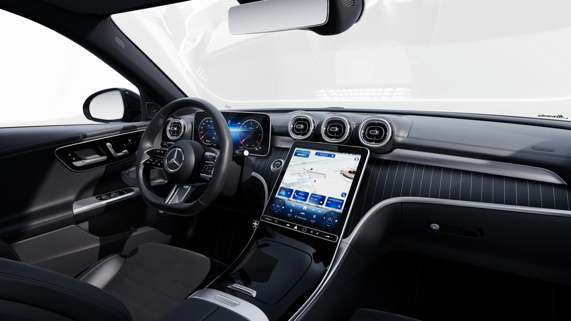 Image Mercedes-Benz CLASSE C BERLINE Classe C 220 d Berline AMG Line  2060 Classe C 220 d Berline AMG Line