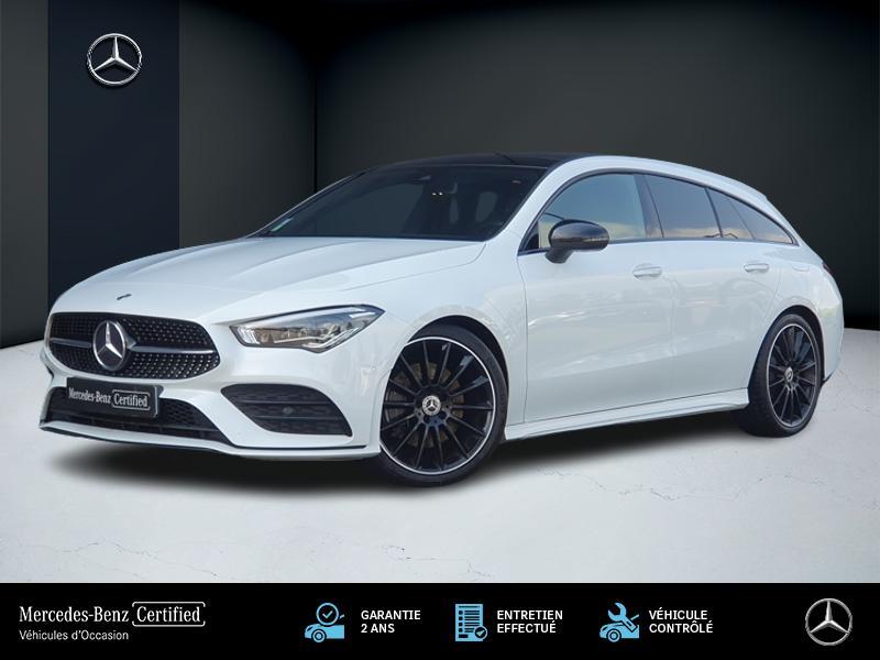 Photo Mercedes-Benz CLA 200 d Shooting Brake  AMG Line TO SIEGES ELECTRIQUES MEMOIRES CHAUFFANTS CAMERA DE RECUL MULTIBEAM