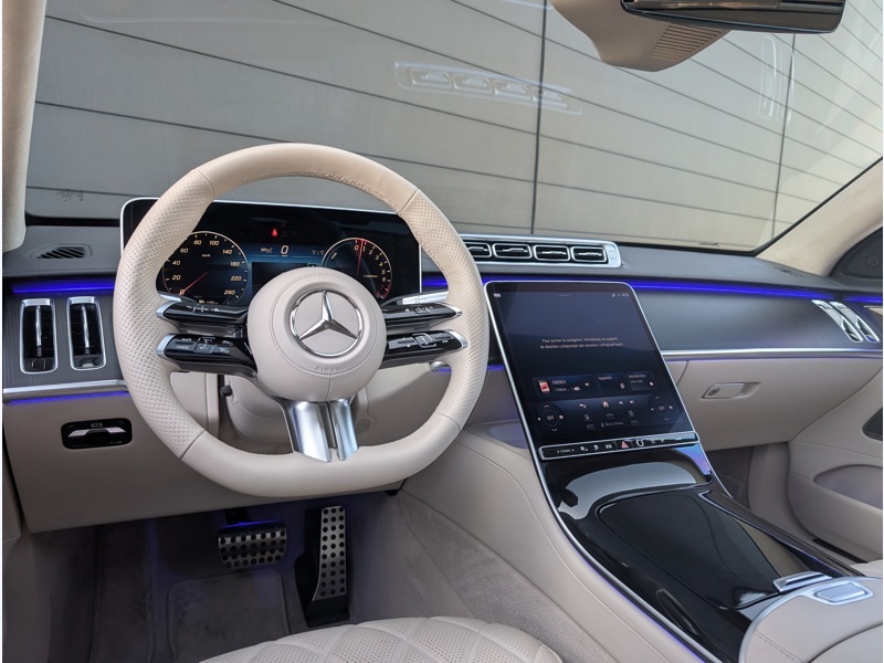 Image Mercedes-Benz CLASSE S 580 e 4MATIC Berline AMG LINE TO SIEGES ELECTRIQUES MEMOIRES CHAUFFANTS VENTILES AV ET AR DISTRONIC 