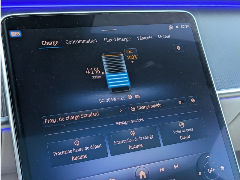 Image Mercedes-Benz CLASSE S 580 e 4MATIC Berline AMG LINE TO SIEGES ELECTRIQUES MEMOIRES CHAUFFANTS VENTILES AV ET AR DISTRONIC 