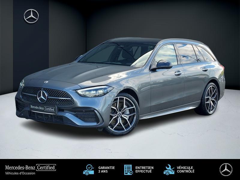 Photo Mercedes-Benz CLASSE C 220 d Break AMG Line AMG Line Toit ouvrant panoramique  Pack Sport Black Pack Dynamique