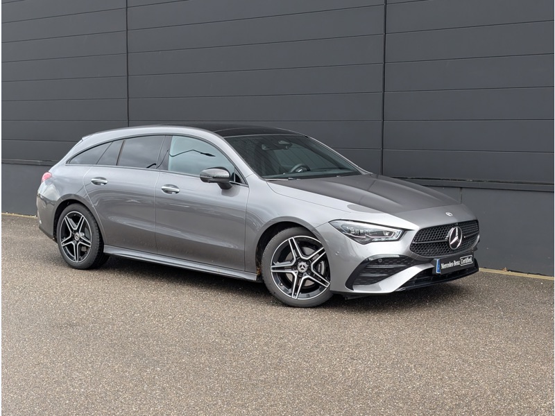 Image Mercedes-Benz CLA 180 Shooting Brake AMG Line TO SIEGES ELECTRIQUES MEMOIRES CHAUFFANTS MULTIBEAM CAMERA 360 HUD