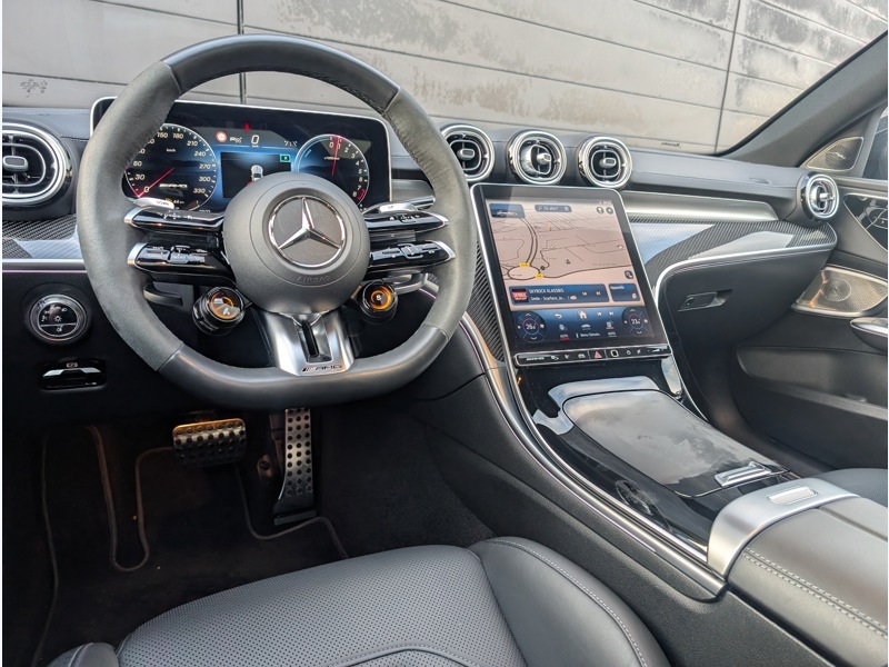 Image Mercedes-Benz CLASSE C BERLINE C 63 S E PERFORMANCE Berline AMG TO SIEGES ELECTRIQUES MEMOIRES CHAUFFANTS DISTRONIC CAMERA 360 HUD 