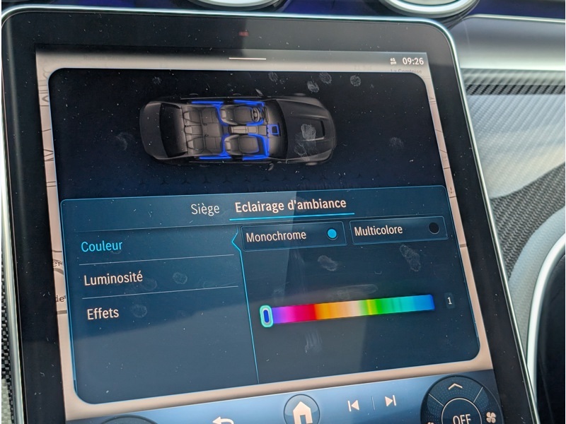 Image Mercedes-Benz CLASSE C BERLINE C 63 S E PERFORMANCE Berline AMG TO SIEGES ELECTRIQUES MEMOIRES CHAUFFANTS DISTRONIC CAMERA 360 HUD 