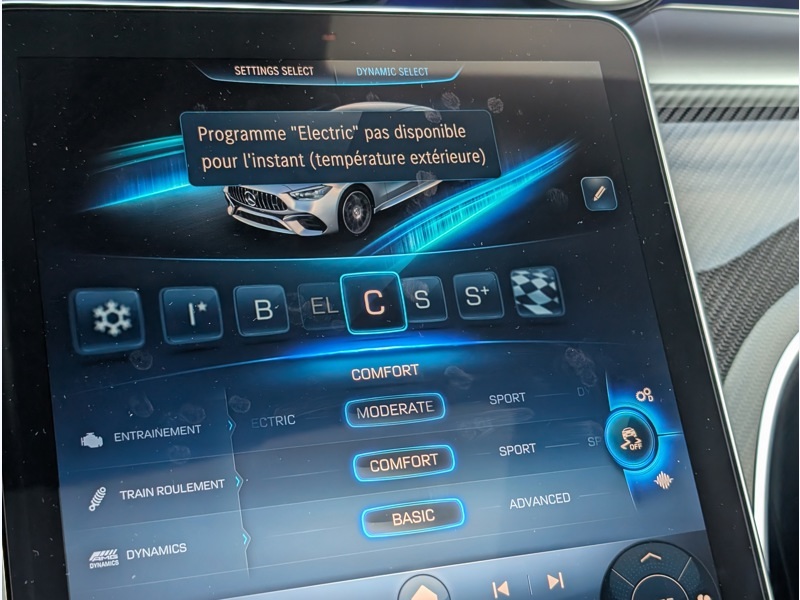 Image Mercedes-Benz CLASSE C BERLINE C 63 S E PERFORMANCE Berline AMG TO SIEGES ELECTRIQUES MEMOIRES CHAUFFANTS DISTRONIC CAMERA 360 HUD 