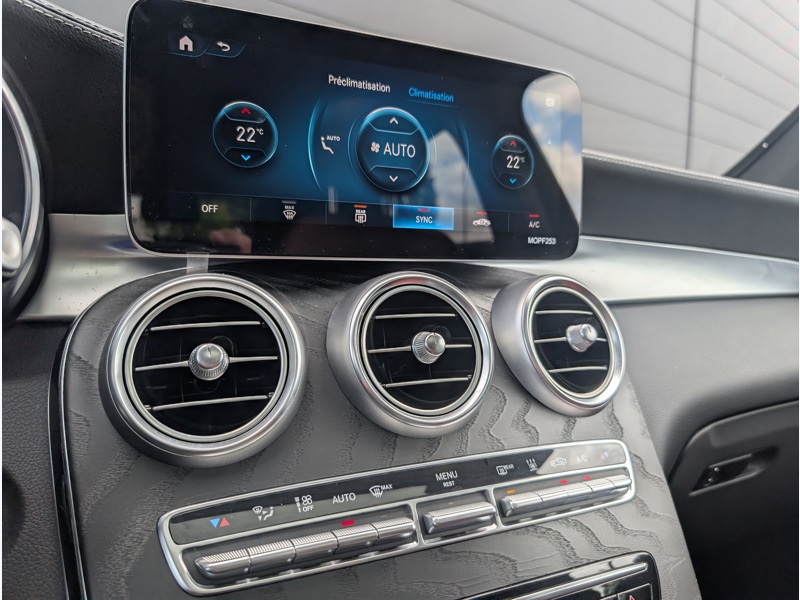 Image Mercedes-Benz GLC COUPE 300 de 4MATIC Coupé AMG LINE TO SIEGES ELECTRIQUES MEMOIRES CHAUFFANTS BURMESTER CAMERA 360 MULTIBEA