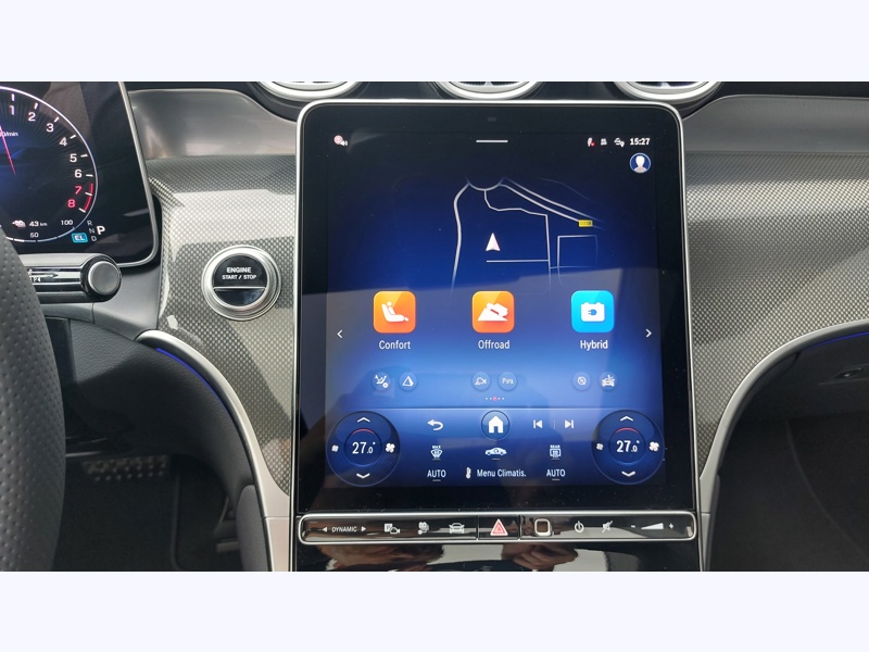 Image Mercedes-Benz GLC COUPÉ GLC 300 e Hybrid EQ AMG LINE Apple CarPlay Android Auto  Pack Sport Noir Sièges chauffants à l'arriè