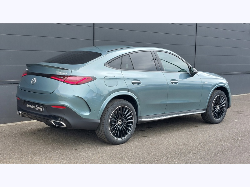 Image Mercedes-Benz GLC COUPÉ GLC 300 e Hybrid EQ AMG LINE Apple CarPlay Android Auto  Pack Sport Noir Sièges chauffants à l'arriè
