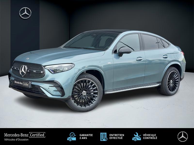 Photo Mercedes-Benz GLC COUPÉ GLC 300 e Hybrid EQ AMG LINE Apple CarPlay Android Auto  Pack Sport Noir Sièges chauffants à l'arriè