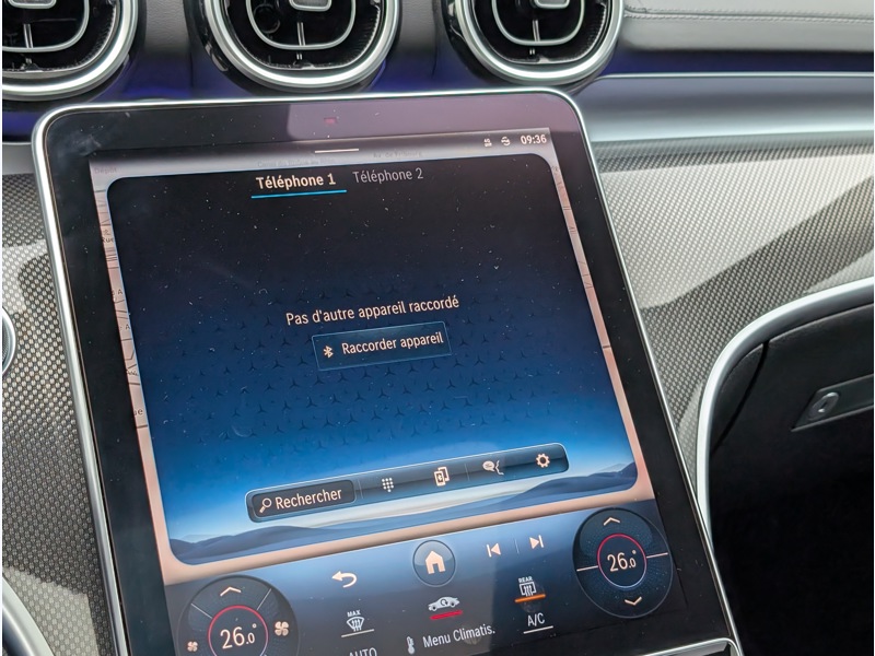 Image Mercedes-Benz CLASSE C BREAK Classe C 220 d Break AMG LINE TO SIEGES ELECTRIQUES MEMOIRES CHAUFFANTS CAMERA 360 INTEGRATION SMART