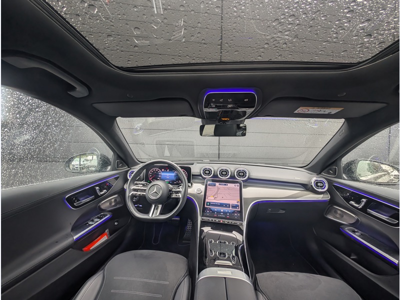 Image Mercedes-Benz CLASSE C BREAK 300 de Hybrid EQ Break AMG LINE TO SIEGES ELECTRIQUES MEMOIRES CHAUFFANTS BURMESTER CAMERA 360 HUD I