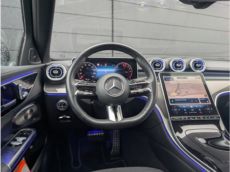 Image Mercedes-Benz CLASSE C BREAK 300 de Hybrid EQ Break AMG LINE TO SIEGES ELECTRIQUES MEMOIRES CHAUFFANTS BURMESTER CAMERA 360 HUD I