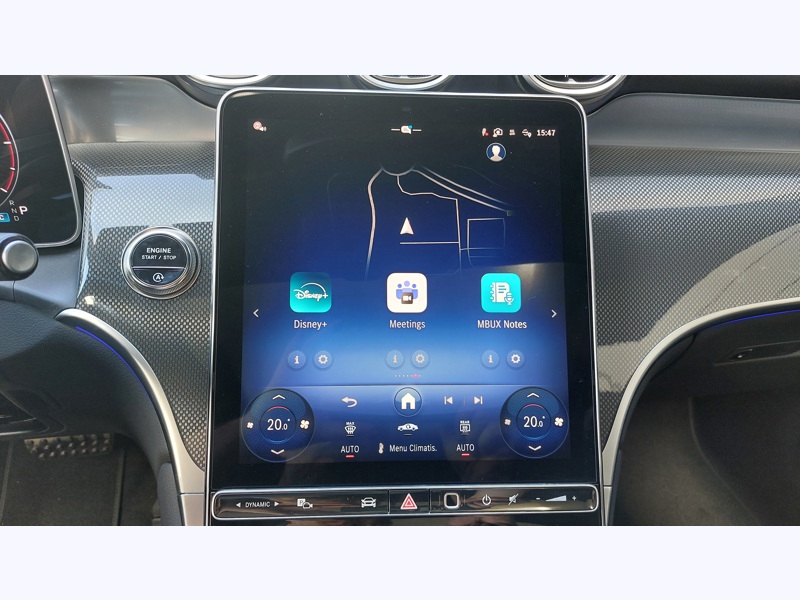 Image Mercedes-Benz GLC COUPÉ GLC 220 d 4MATIC Coupé AMG Line Pack d'assistance à la conduite Plus  Pack Sport Black Apple CarPlay