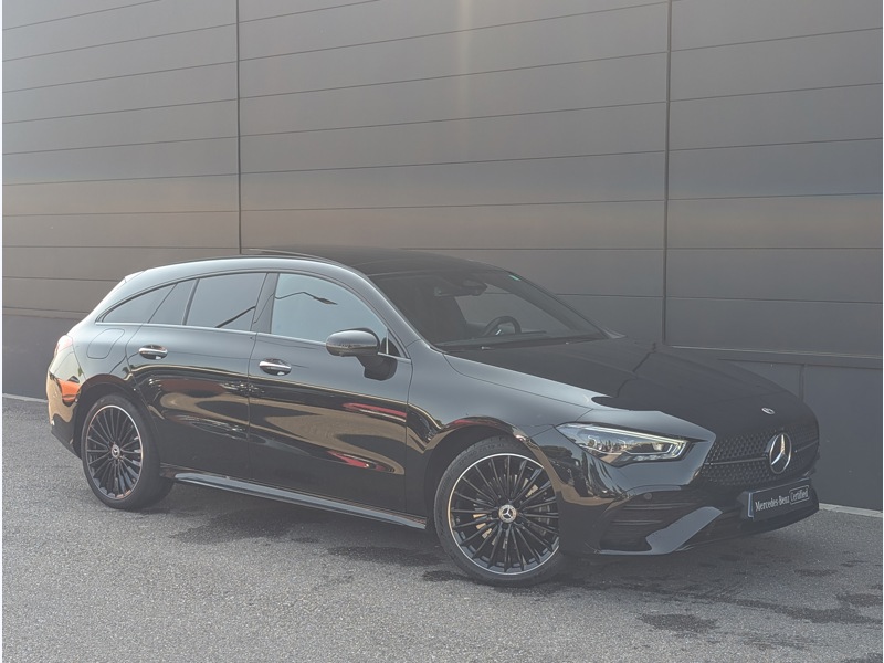Image Mercedes-Benz CLA SHOOTING BRAKE 250 e AMG LINE INTEGRATION SMARTPHONE CAMERA 360 ANGLE MORT KEYLESS GO MULTIBEAM SIEGE ELECTRIQUE TO