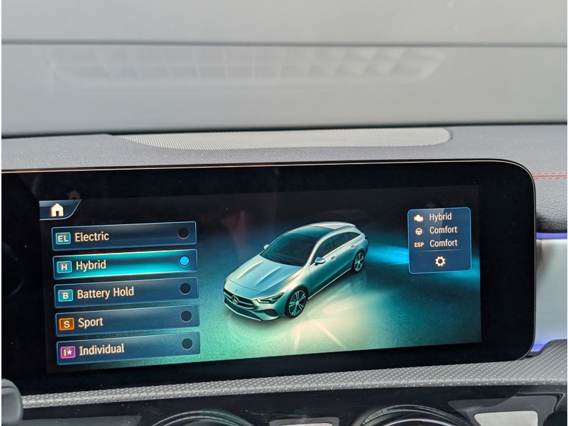 Image Mercedes-Benz CLA SHOOTING BRAKE 250 e AMG LINE INTEGRATION SMARTPHONE CAMERA 360 ANGLE MORT KEYLESS GO MULTIBEAM SIEGE ELECTRIQUE TO