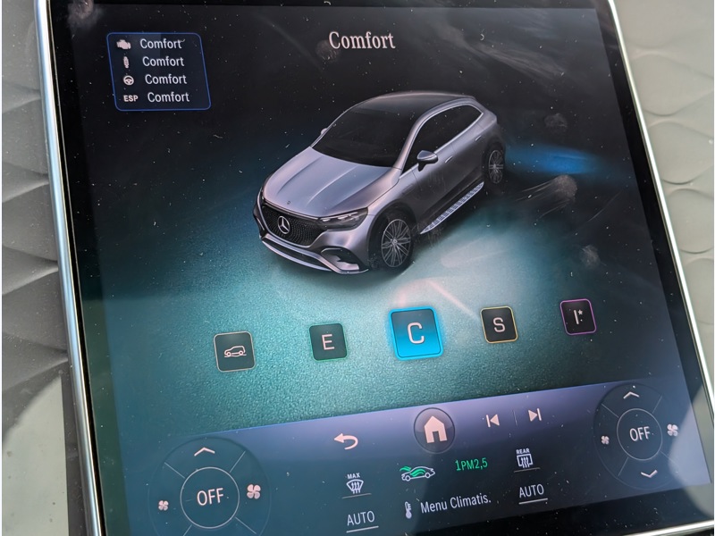 Image Mercedes-Benz EQE SUV EQE 500 4MATIC SUV AMG LINE TO SIEGES ELECTRIQUES MEMOIRES CHAUFFANTS VENTILES DISTRONIC CAMERA 360 