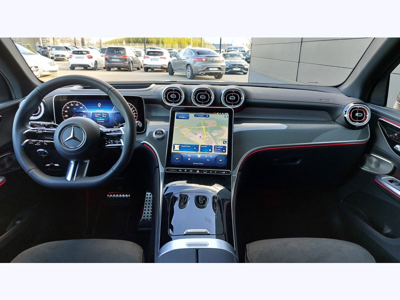 Image Mercedes-Benz GLC SUV GLC 300 e  Hybrid EQ 4MATIC  AMG Line   Pack Sport Noir  Pack Premium Plus Android Auto  Apple  CarP