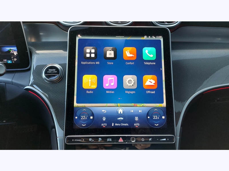 Image Mercedes-Benz GLC SUV GLC 300 e  Hybrid EQ 4MATIC  AMG Line   Pack Sport Noir  Pack Premium Plus Android Auto  Apple  CarP