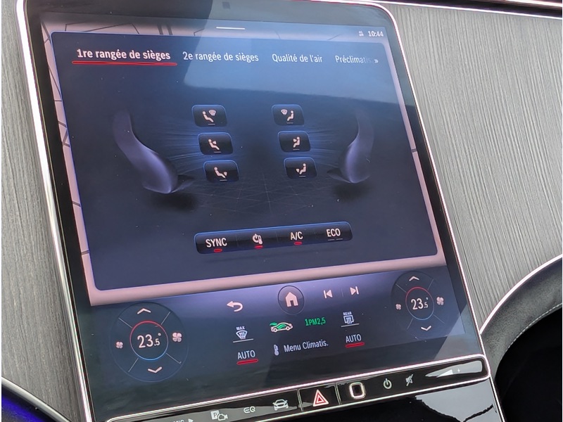 Image Mercedes-Benz EQE BERLINE 350+ AMG LINE TO SIEGES AVANT ELECTRIQUES MEMOIRES CHAUFFANTS INTEGRATION SMARTPHONE DISTRONIC PLUS 