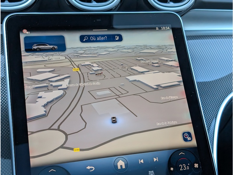 Image Mercedes-Benz CLASSE C BREAK 300 e Hybrid EQ Break  AMG LINE TO SIEGES AVANTS MEMOIRES ELECTRIQUES CHAUFFANTS INTEGRATION SMARTPH