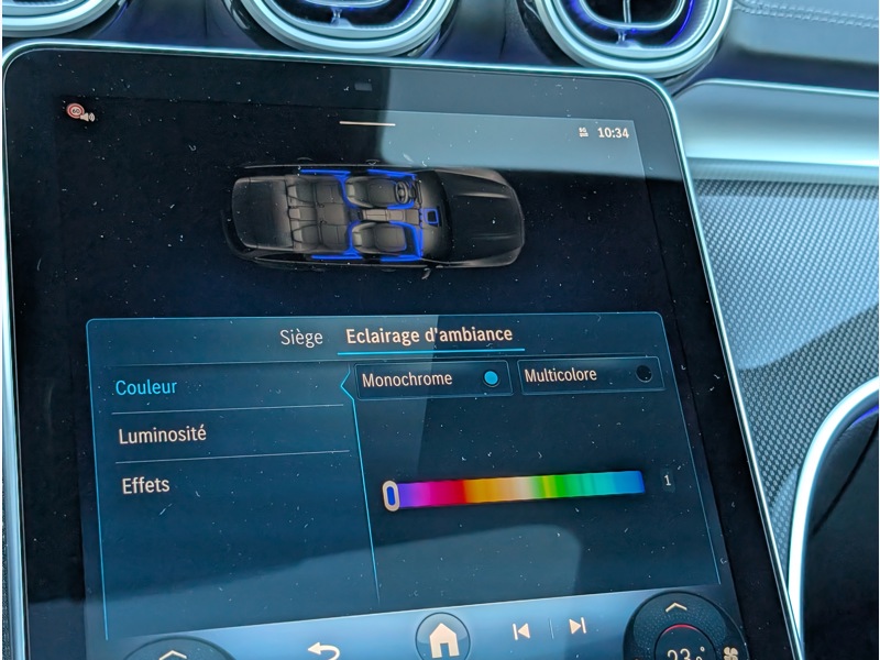 Image Mercedes-Benz CLASSE C BREAK 300 e Hybrid EQ Break  AMG LINE TO SIEGES AVANTS MEMOIRES ELECTRIQUES CHAUFFANTS INTEGRATION SMARTPH