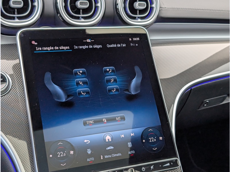 Image Mercedes-Benz CLASSE C BREAK 300 e Hybrid EQ Break  AMG LINE TO SIEGES AVANTS MEMOIRES ELECTRIQUES CHAUFFANTS INTEGRATION SMARTPH