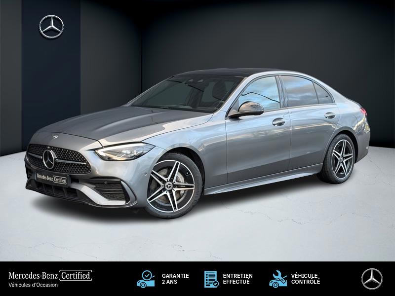 Photo Mercedes-Benz CLASSE C BERLINE 220 d Berline  AMG LINE TO SIEGES AVANTS ELECTRIQUES MEMOIRES CHAUFFANTS PROJECTEURS LED CAMERA DE R