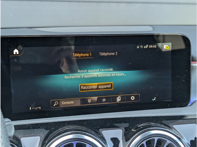 Image Mercedes-Benz CLASSE A 250 e AMG Line TO SIEGES ELECTRIQUES MEMOIRES CHAUFFANTS CAMERA DE RECUL MULTIBEAM SONORISATION ADVA