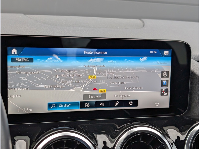 Image Mercedes-Benz CLASSE B 180  PROGRESSIVE LINE CAMERA DE RECUL PROJECTEURS LED BOITE DE VITESSES MANUELLE A 6 RAPPORTS REGULA