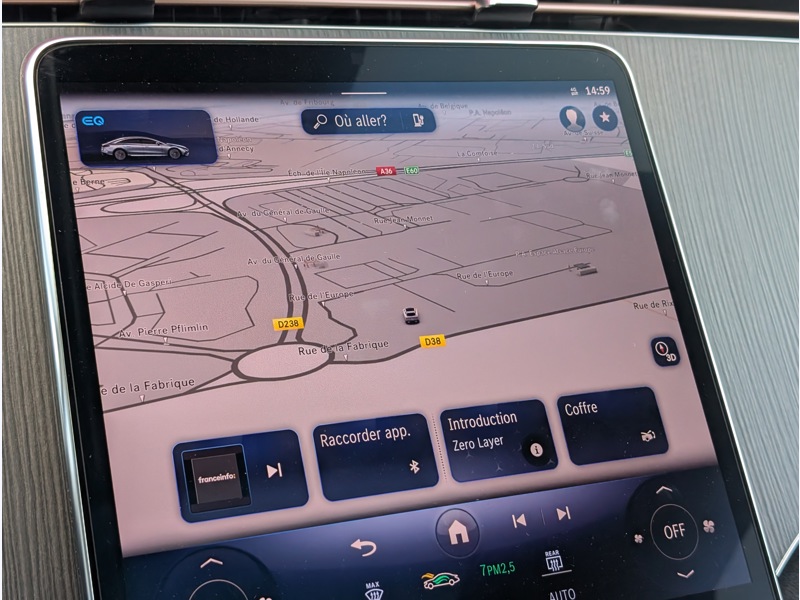 Image Mercedes-Benz EQS BERLINE EQS 450+ Berline AMG Line  TO BURMESTER SIEGES AVANTS ARRIERES  ELECTRIQUES MEMOIRES CHAUFFANTS VENT