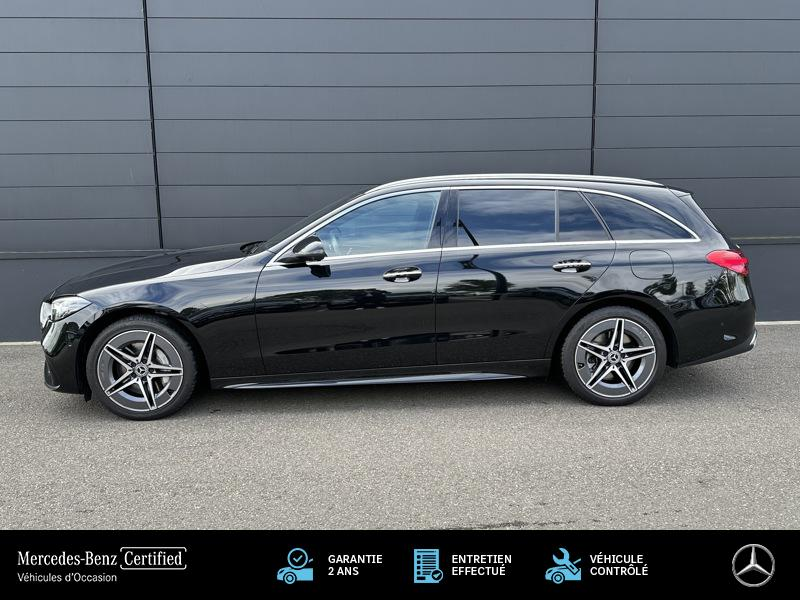 Image Mercedes-Benz CLASSE C 300 e Break  AMG LINE TO SIEGES ELECTRIQUES MEMOIRES CHAUFFANTS CAMERA 360 HUD INTEGRATION SMARTPHON