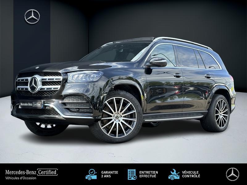 Photo Mercedes-Benz GLS 400 d 4MATIC AMG LINE TO SIEGES ELECTRIQUES MEMOIRES CHAUFFANTS VENTILES BURMESTER DISTRONIC CAMERA 