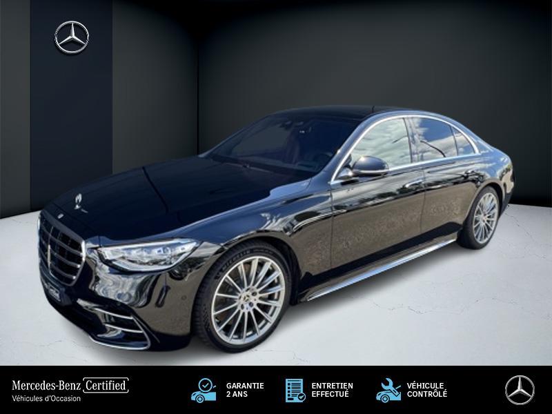 Photo Mercedes-Benz Classe S 400 d 4MATIC Berline  AMG LINE  TO  SIEGES ELECTRIQUES MEMOIRES CHAUFFANTS VENTILES AIRMATIC HUD CAM