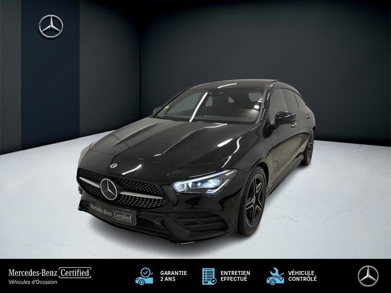 Photo Mercedes-Benz CLA SHOOTING BRAKE 200 d AMG Line  Apple CarPlay Toit Ouvrant Full Led Pack Black Attelage