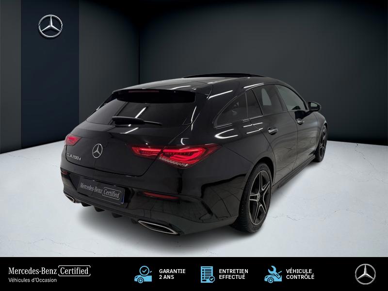 Image Mercedes-Benz CLA SHOOTING BRAKE 200 d AMG Line  Apple CarPlay Toit Ouvrant Full Led Pack Black Attelage