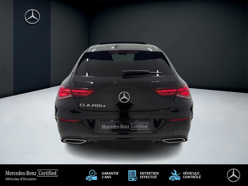 Image Mercedes-Benz CLA SHOOTING BRAKE 200 d AMG Line  Apple CarPlay Toit Ouvrant Full Led Pack Black Attelage
