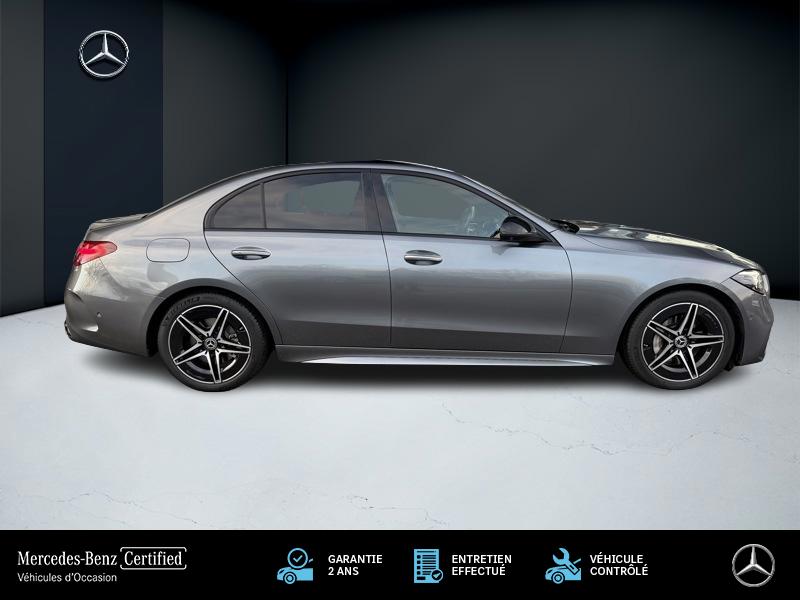 Image Mercedes-Benz CLASSE C BERLINE 220 d Berline AMG Line  Toit Ouvrant Full Led Apple CarPlay Pack Black 