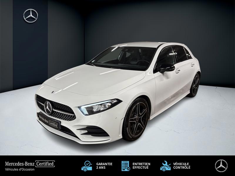 Photo Mercedes-Benz CLASSE A 200 d AMG Line Full Led Apple CarPlay Pack Black 