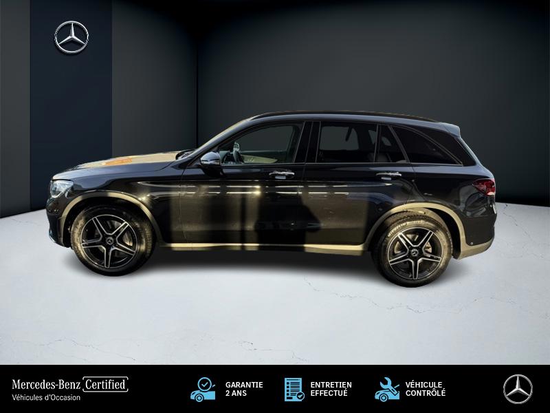 Image Mercedes-Benz GLC SUV 220 d 4MATIC SUV AMG Line  Toit Ouvrant Full Led Apple CarPlay Pack Black